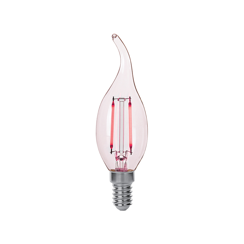 LED filament ampul (renk ışığı)